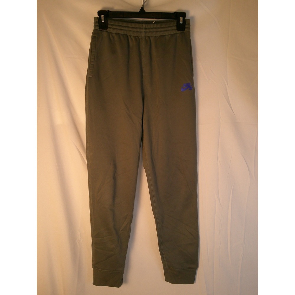 Nike SB Kids Jogger Pants Gray Youth Size XL Logo Casual Athletic